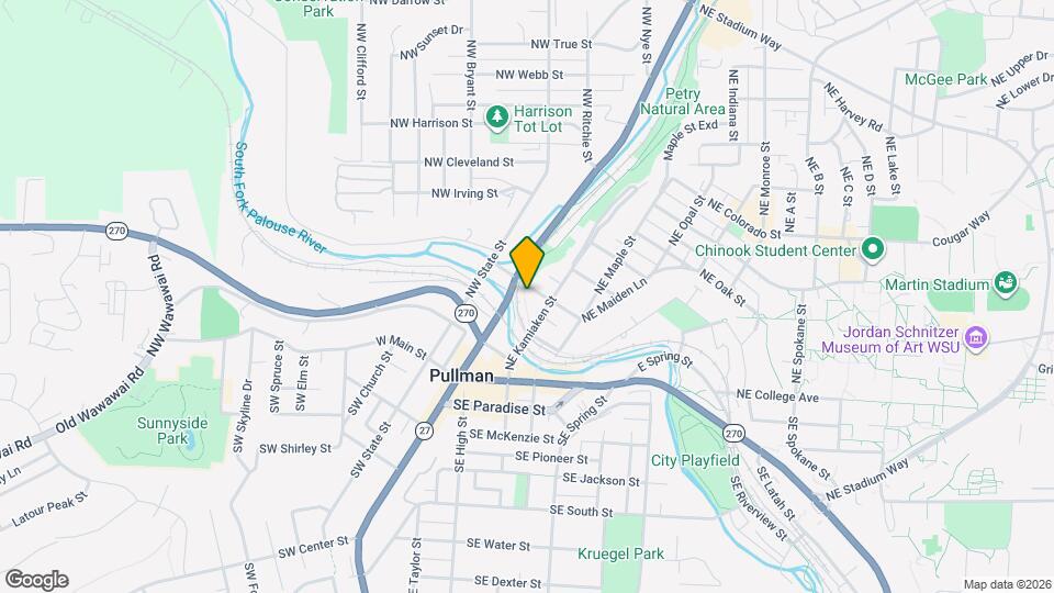 125 NE Whitman St Map and Location Details