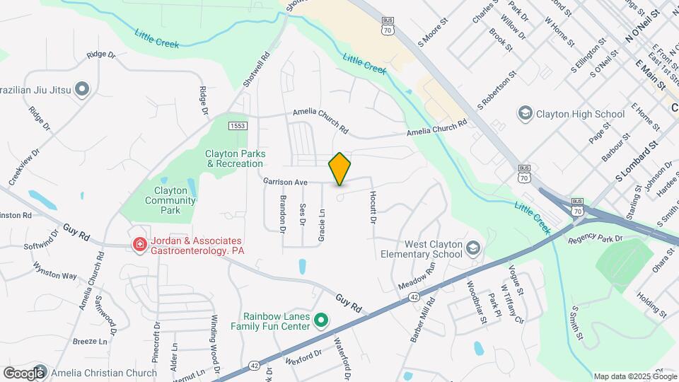 134 W Lumber Ct, Unit #A Map and Location Details