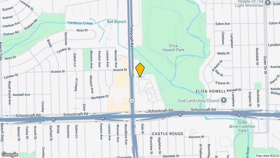 14306 Riverview St Map and Location Details