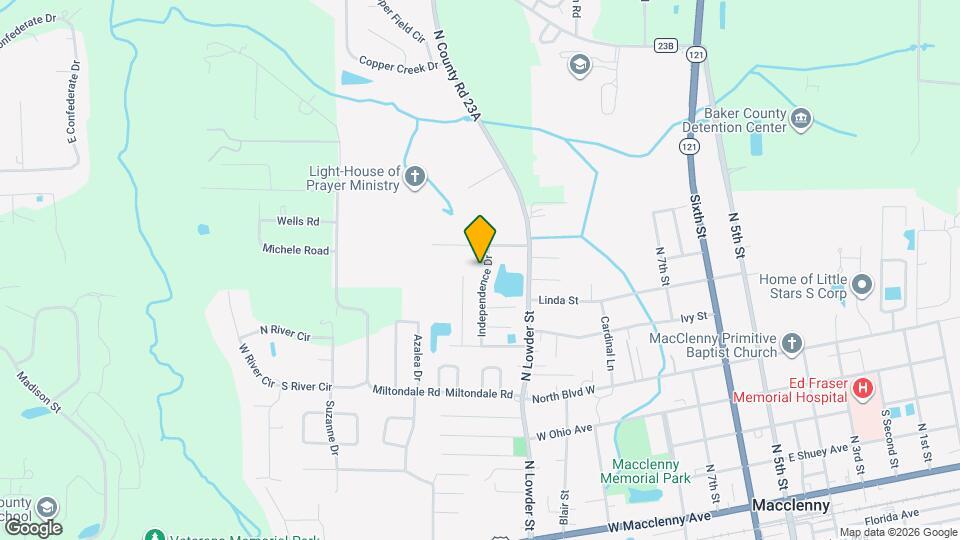 594 Independence Dr Map and Location Details