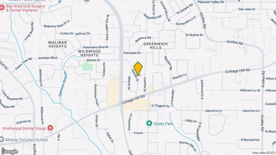 705 Raines Dr Map and Location Details