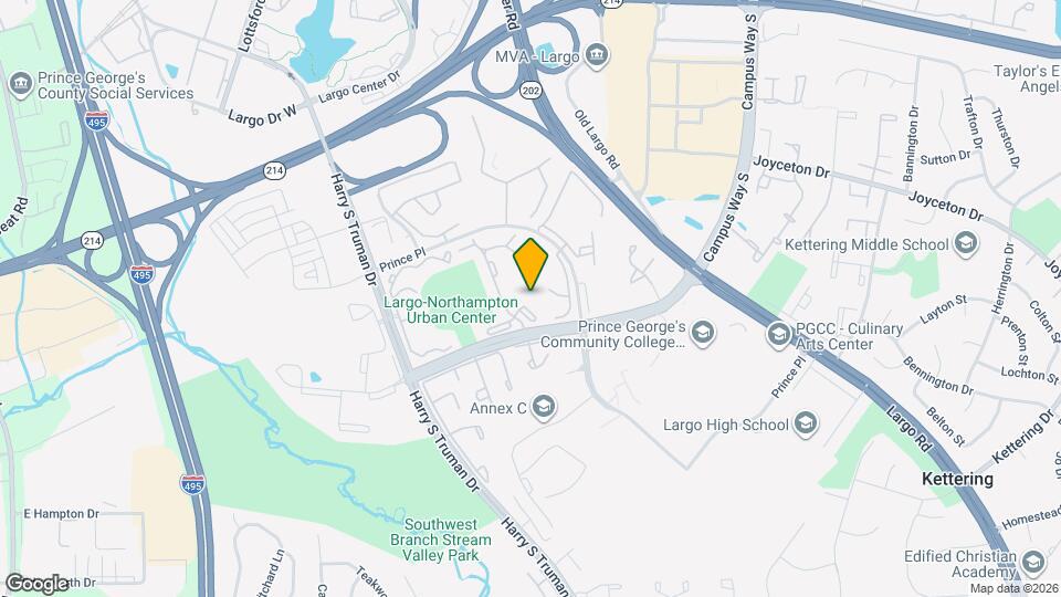 10122 Campus Way S Map and Location Details