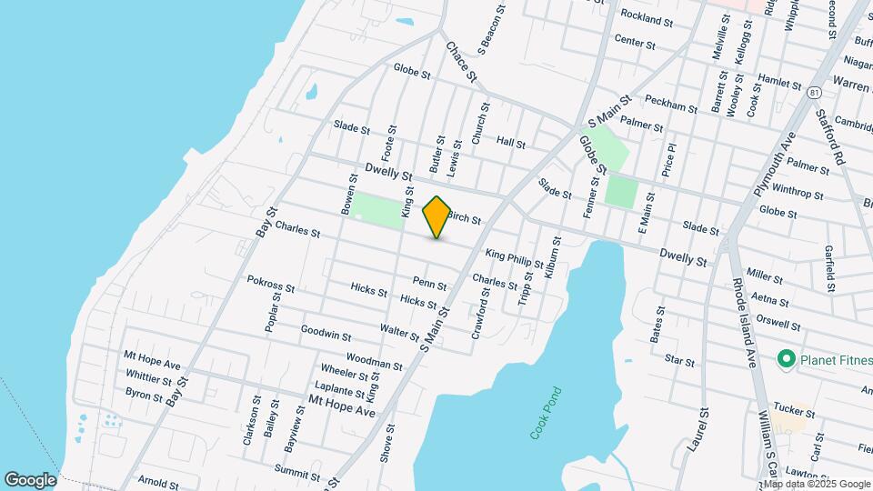 609 King Philip St, Unit 2 Map and Location Details