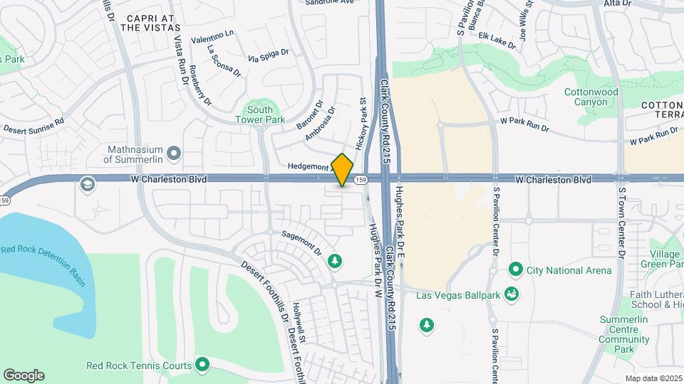 11230 Hidden Peak Ave Mapa y Detalles de la Ubicación