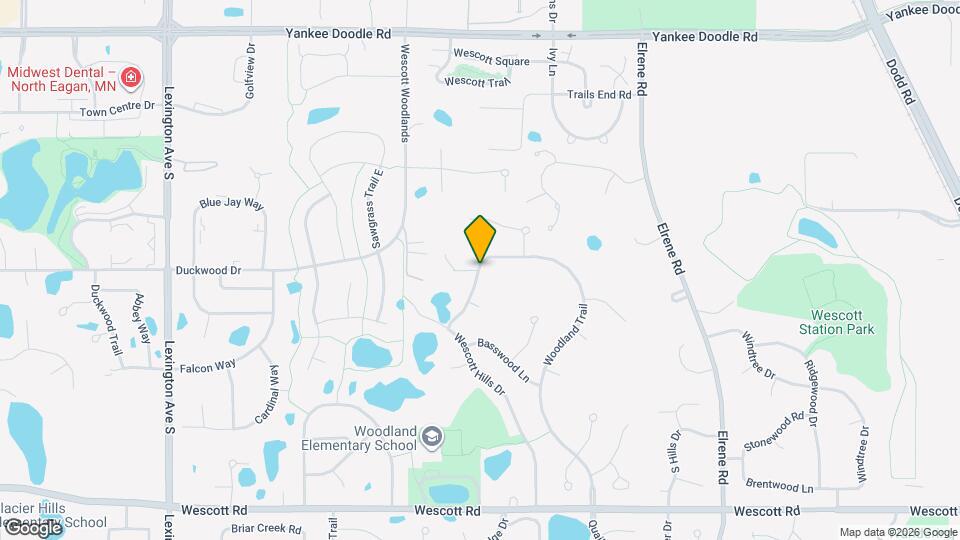 Crossroads of Eagan Townhomes Map and Location Details