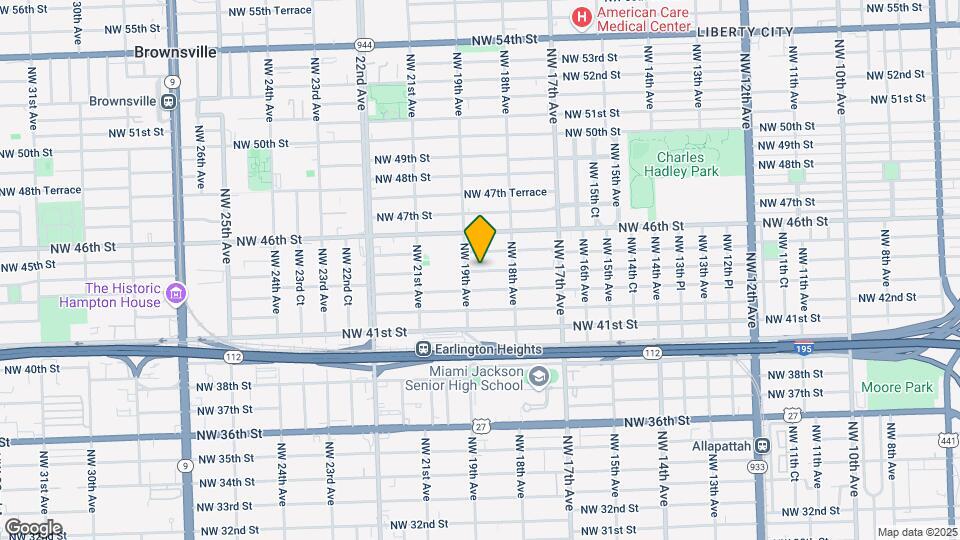 1875 W 44th Pl Map and Location Details