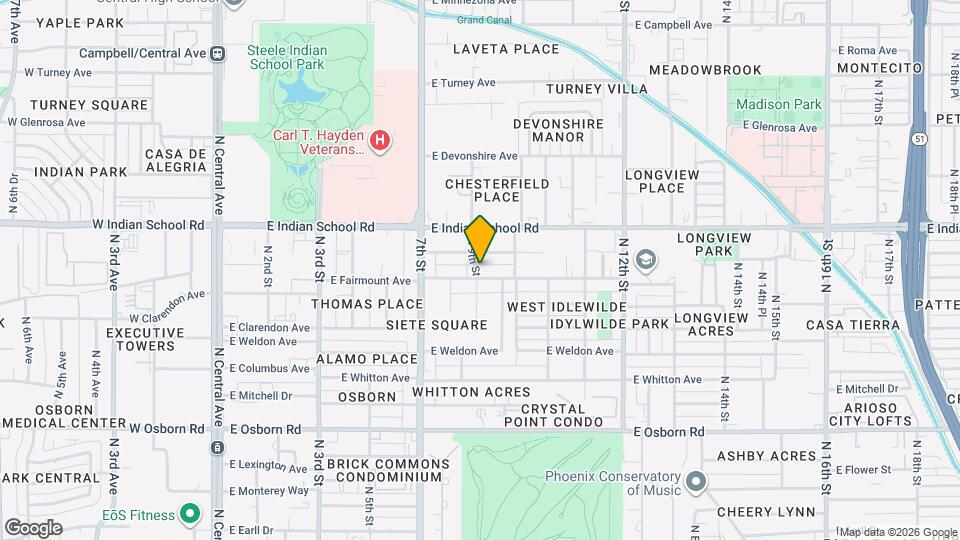 902 E Fairmount Ave Map and Location Details