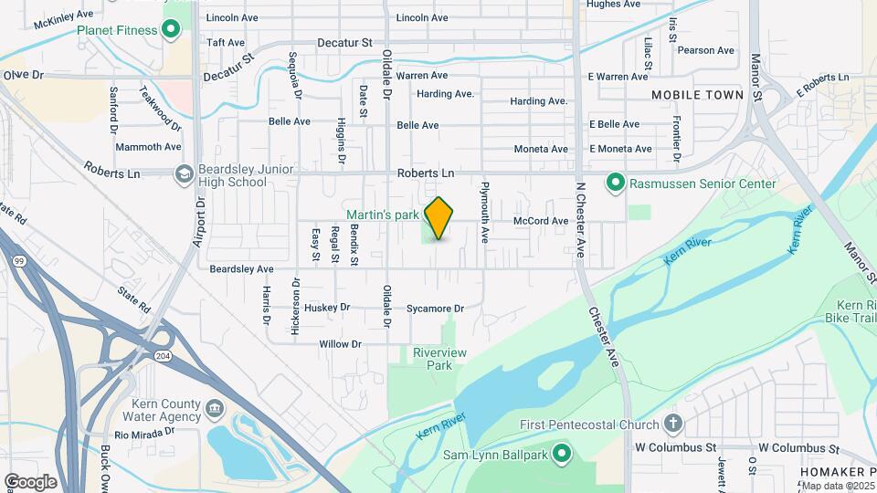 326 Beardsley Ave Mapa y Detalles de la Ubicación