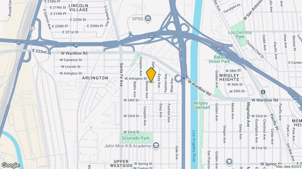 3539 Delta Ave Map and Location Details