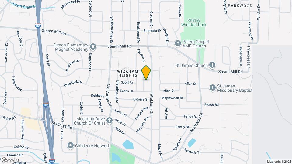 352 Henson Dr Map and Location Details