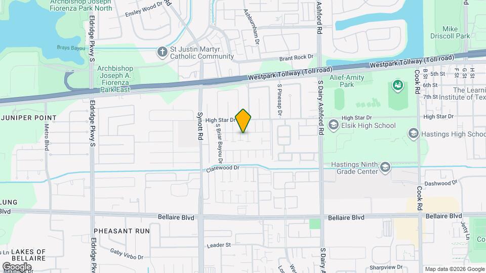 6393 S Briar Bayou Dr Map and Location Details
