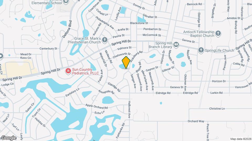 8499 Vicksburg Rd Mapa y Detalles de la Ubicación