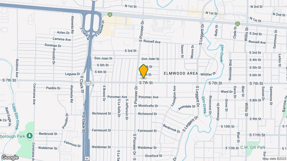 4302 S 7th St Map and Location Details