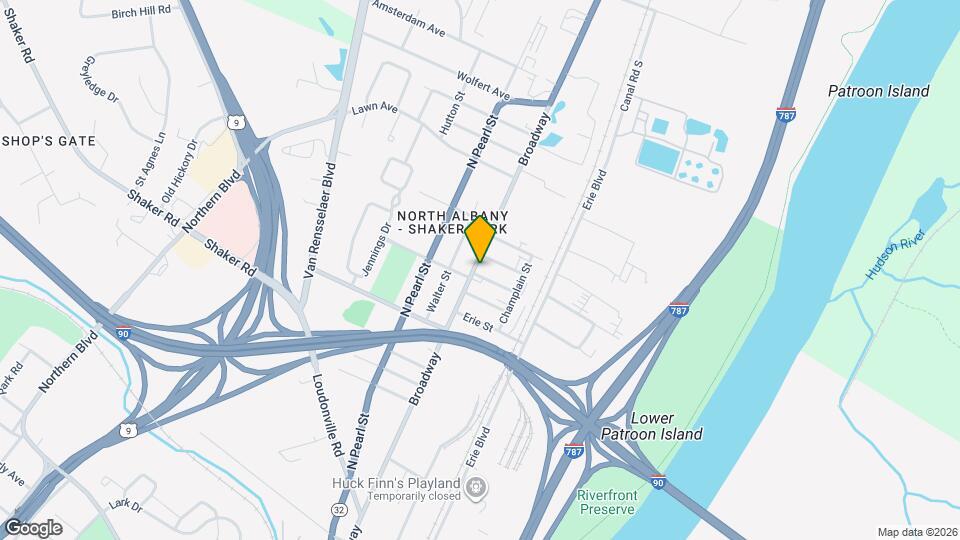 33 Center Street Apartments Map and Location Details