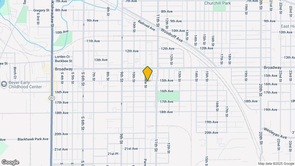 1501 15th Ave Map and Location Details