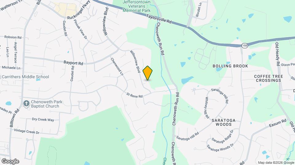 11608 Locust View Ct Map and Location Details