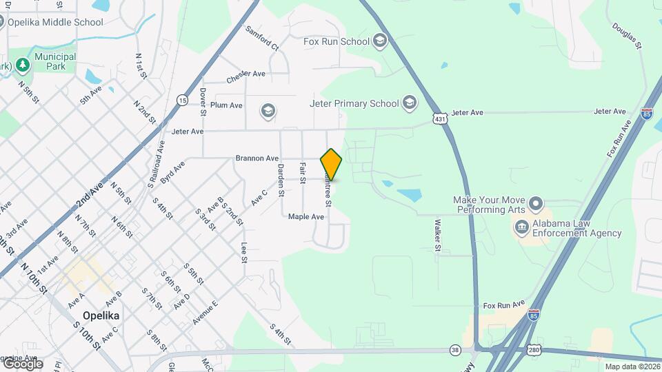 403 Raintree St Map and Location Details