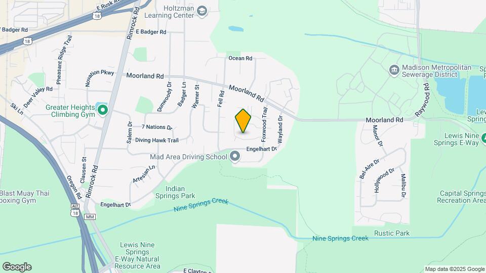 1020 S Sunnyvale Ln Mapa y Detalles de la Ubicación