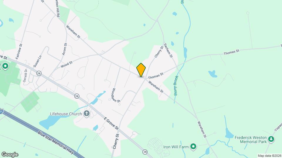 212 Wareham St, Unit 1 Map and Location Details