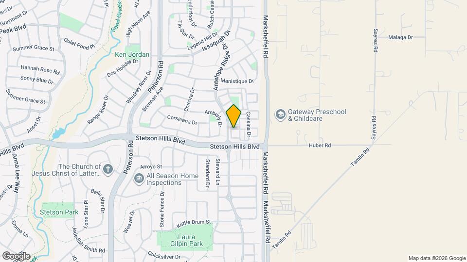 7665 Firehawk Ln Map and Location Details