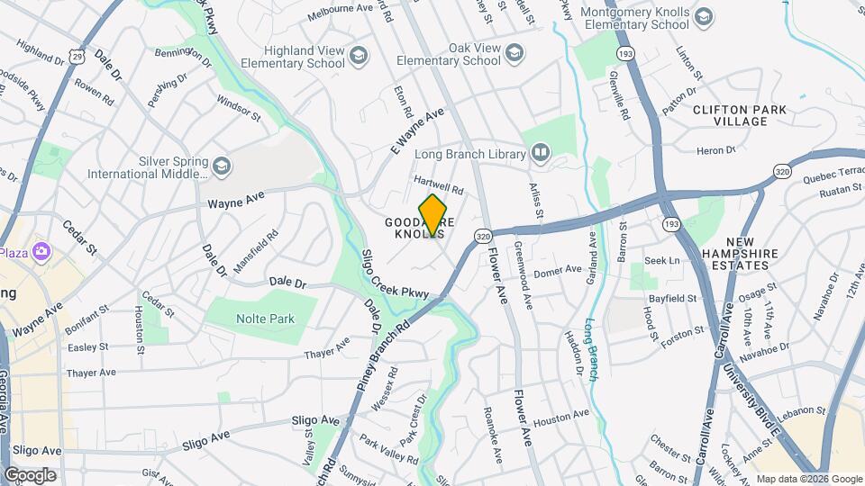 8544 Manchester Rd, Unit Condo Map and Location Details