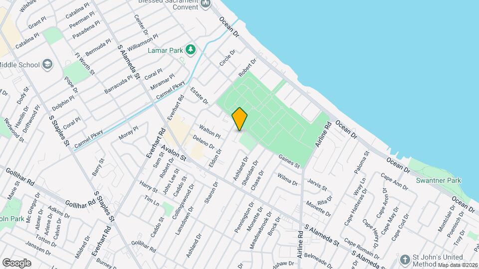 4421 Gaines St Map and Location Details