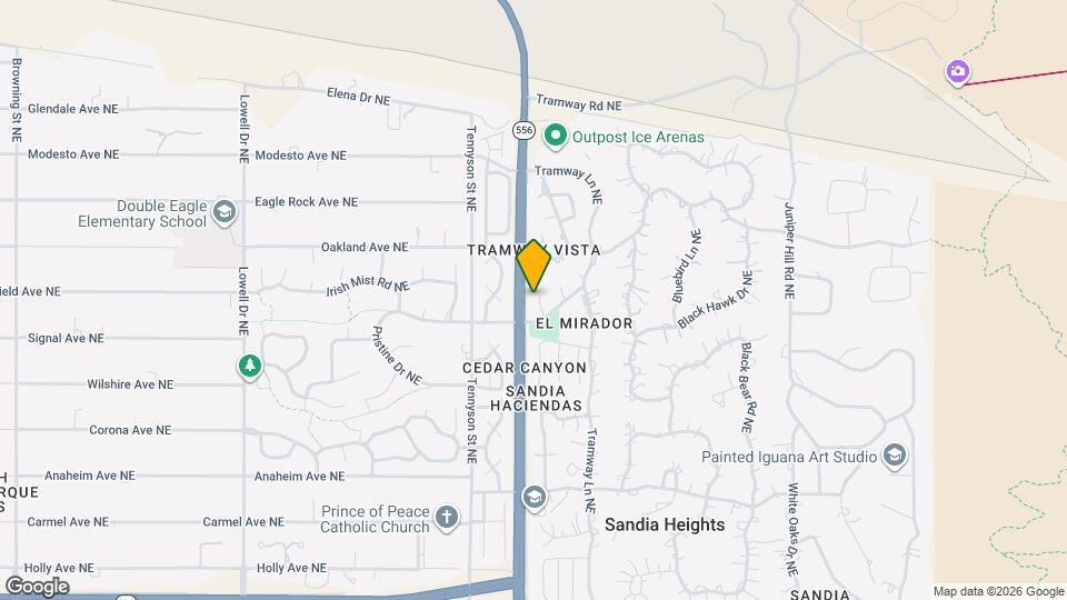 727 Cedar Hill Ln NE Map and Location Details