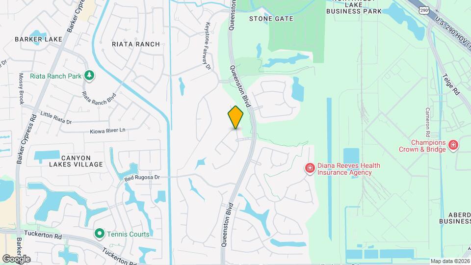 10542 Oleander Point Dr Map and Location Details