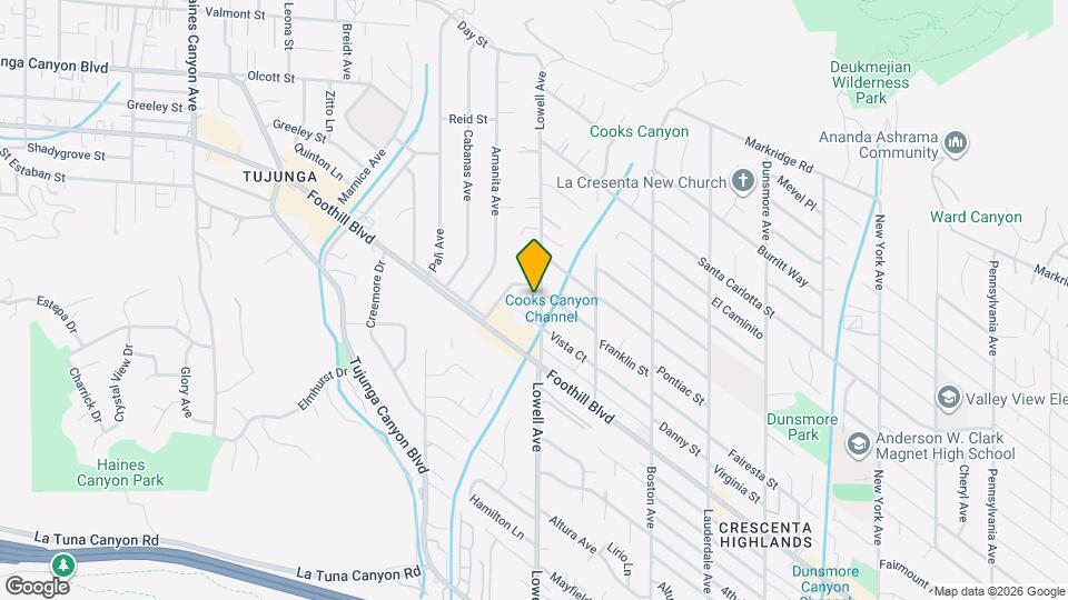 4623 Lowell Ave Map and Location Details