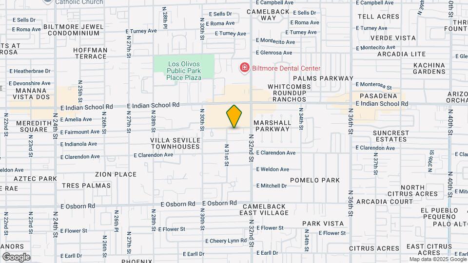 3115-3119 E Fairmont Ave Map and Location Details