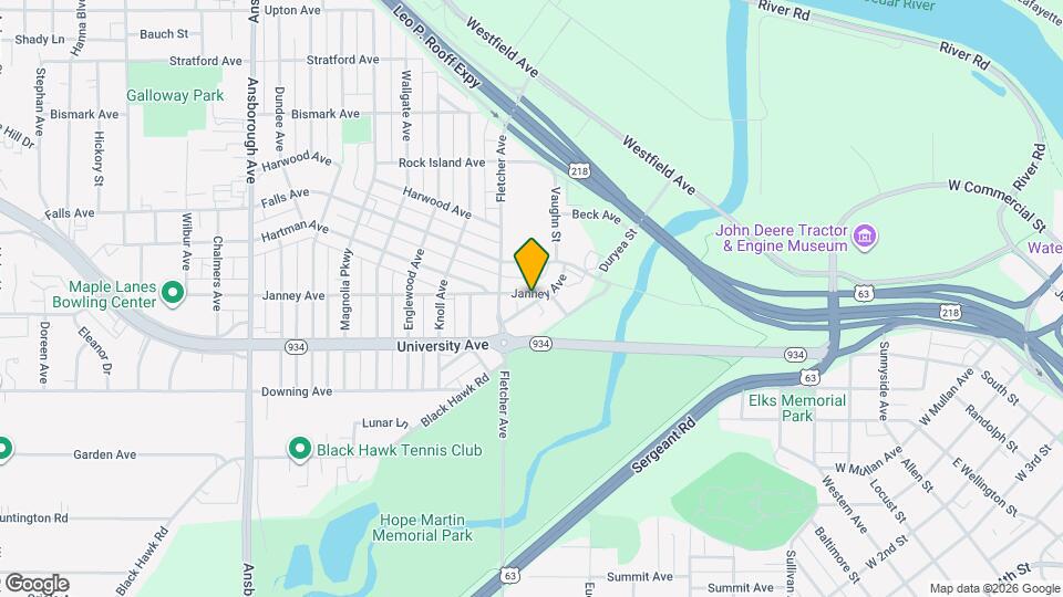 205 Janney Ave Map and Location Details