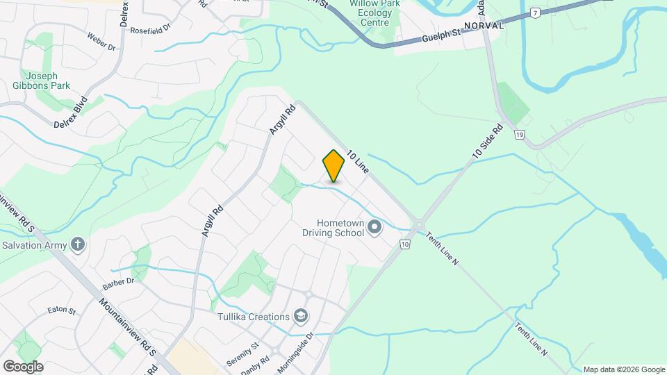 70 Rosewell Cres Map and Location Details