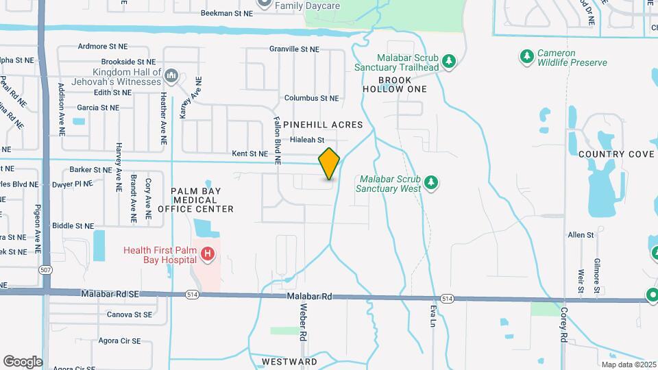 2291 Macedo Rd NE Map and Location Details