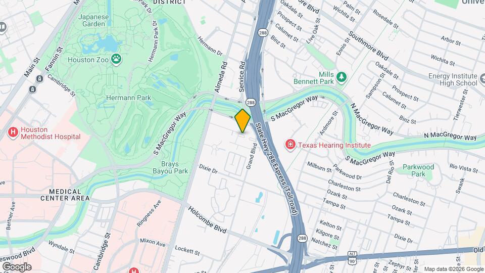 6121 Gehring St Map and Location Details