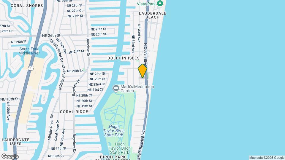 2001 N Ocean Blvd, Unit 403 Map and Location Details
