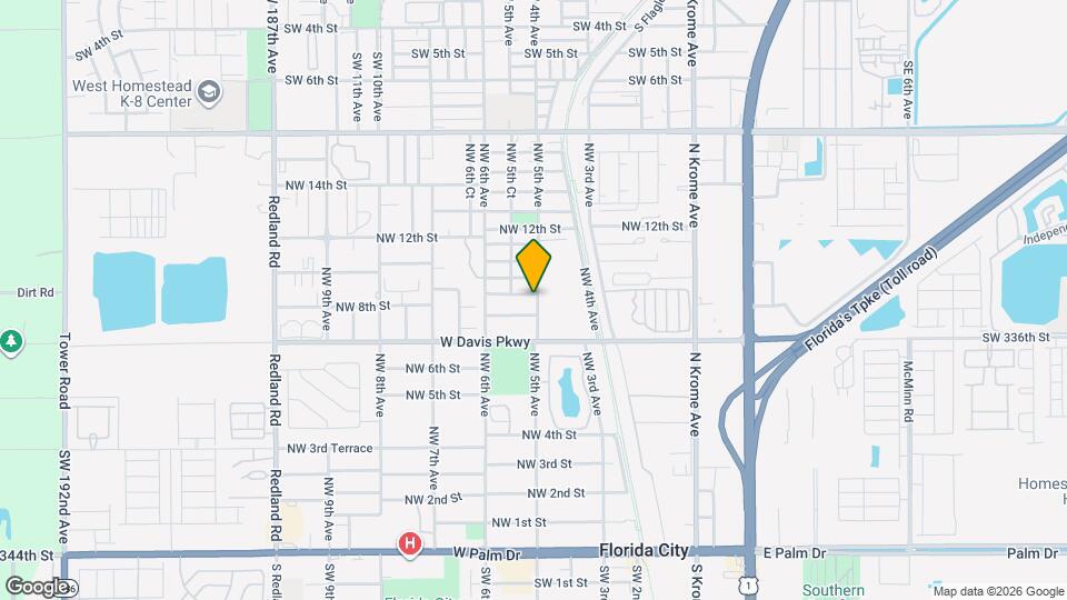501 NW 8th St Mapa y Detalles de la Ubicación