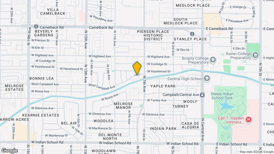 777 West Campbell Ave, Unit B114 Map and Location Details