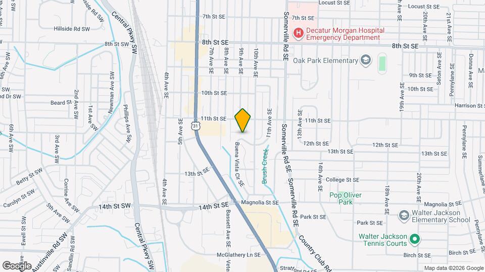 1509 Buena Vista Cir SE Map and Location Details