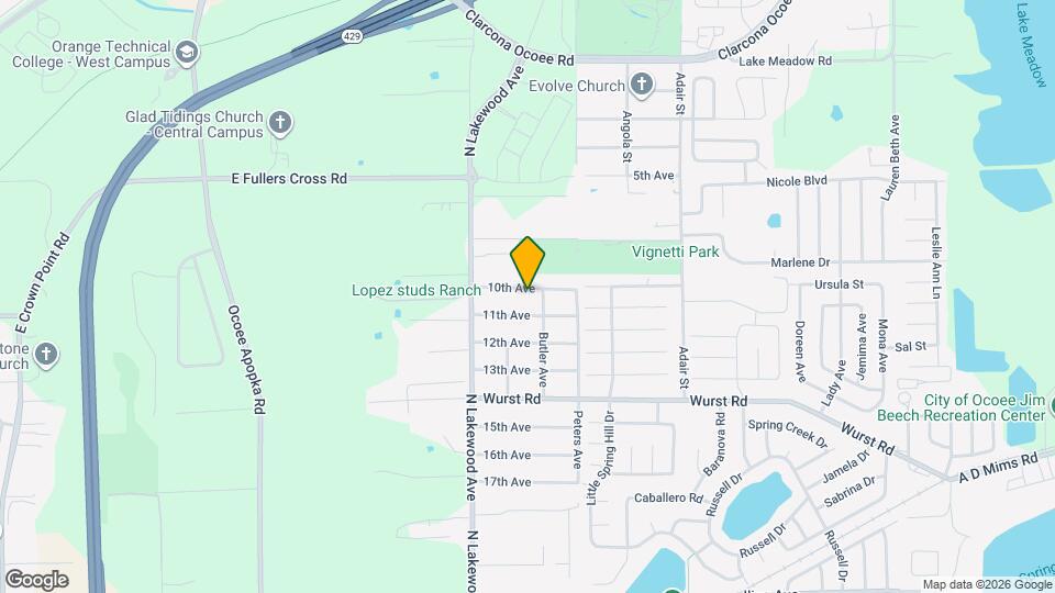 224 10th Ave Map and Location Details