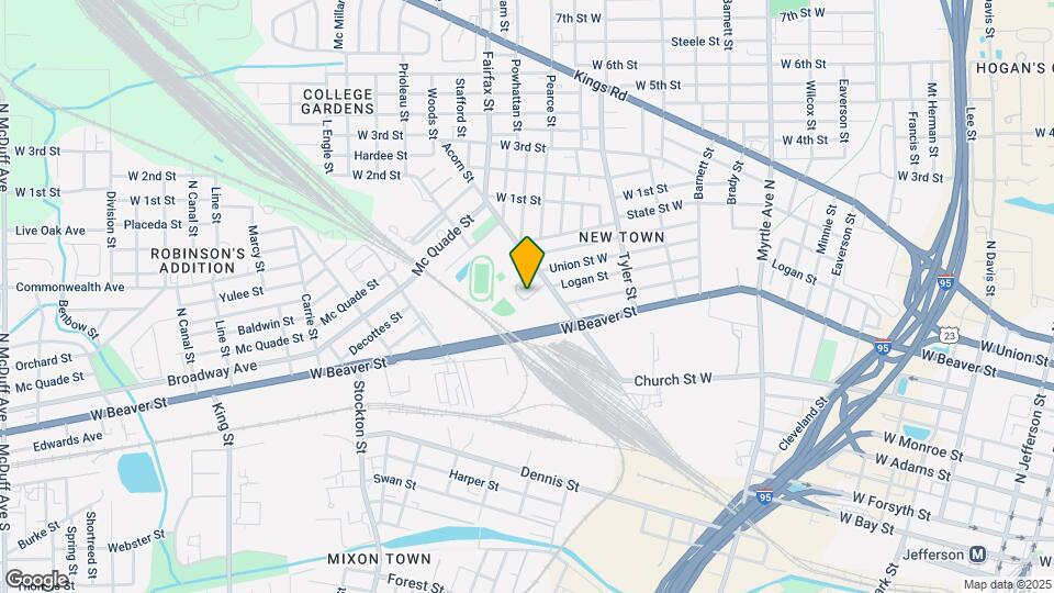 1737 Logan St Map and Location Details
