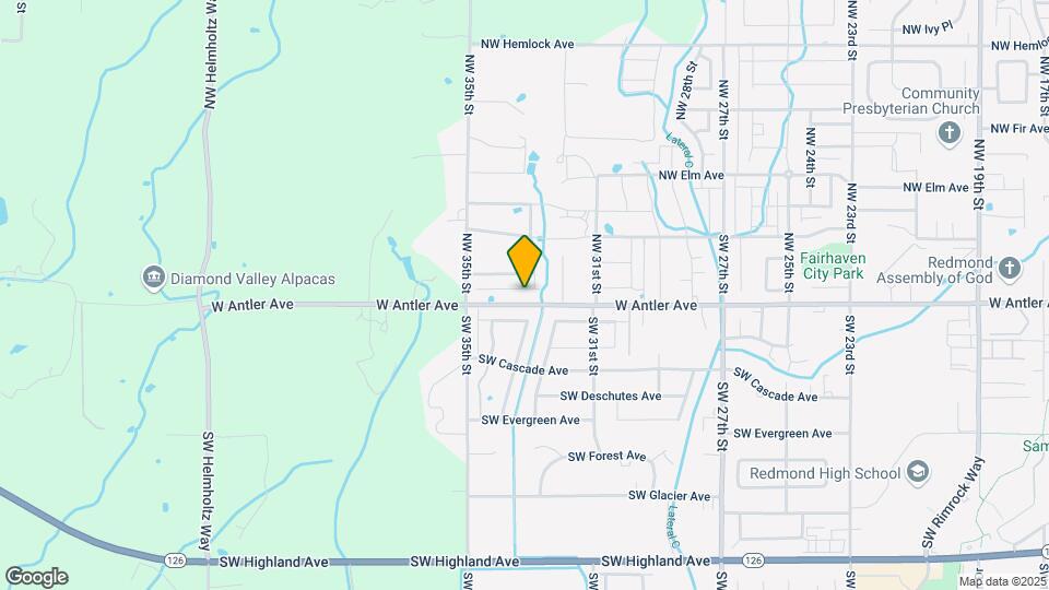 3335 W Antler Ave Map and Location Details