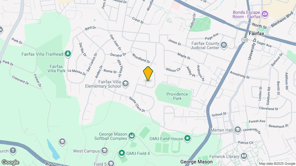 4313 Lamarre Dr Map and Location Details