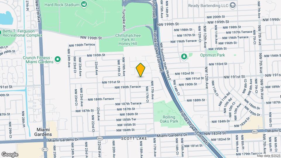 1761 NW 191st St Map and Location Details