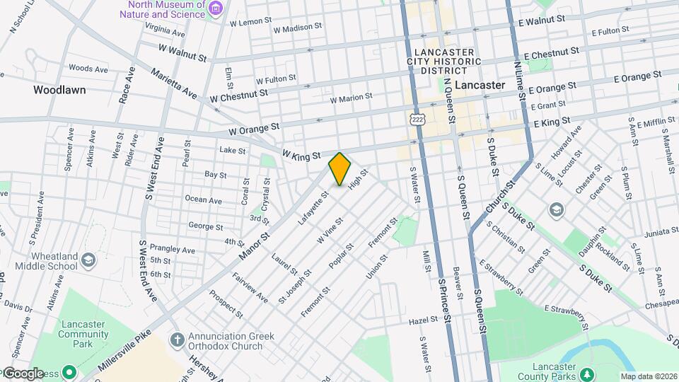 459 High St Mapa y Detalles de la Ubicación