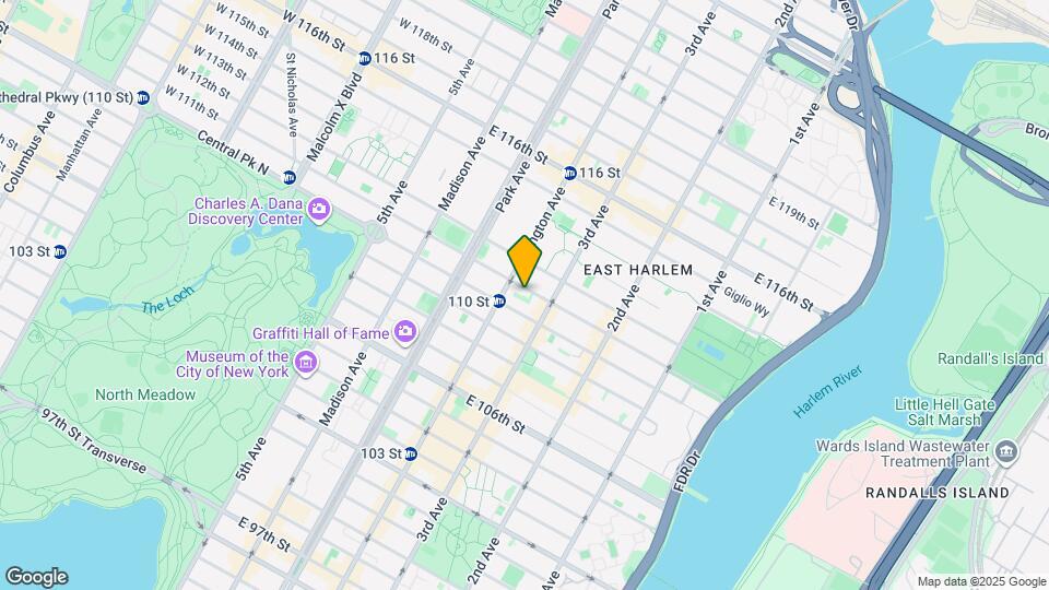 168 E 111th St Map and Location Details