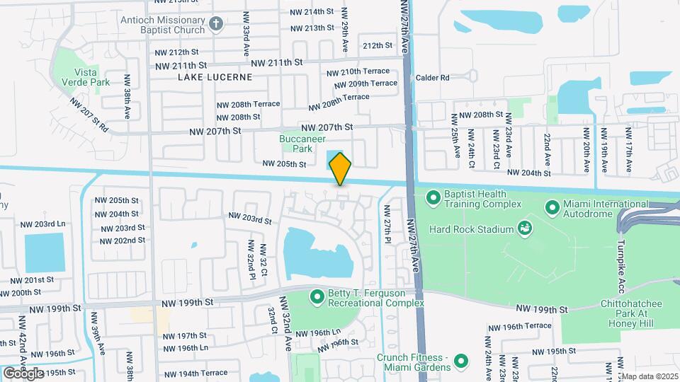 3019 NW 204th Terrace Map and Location Details