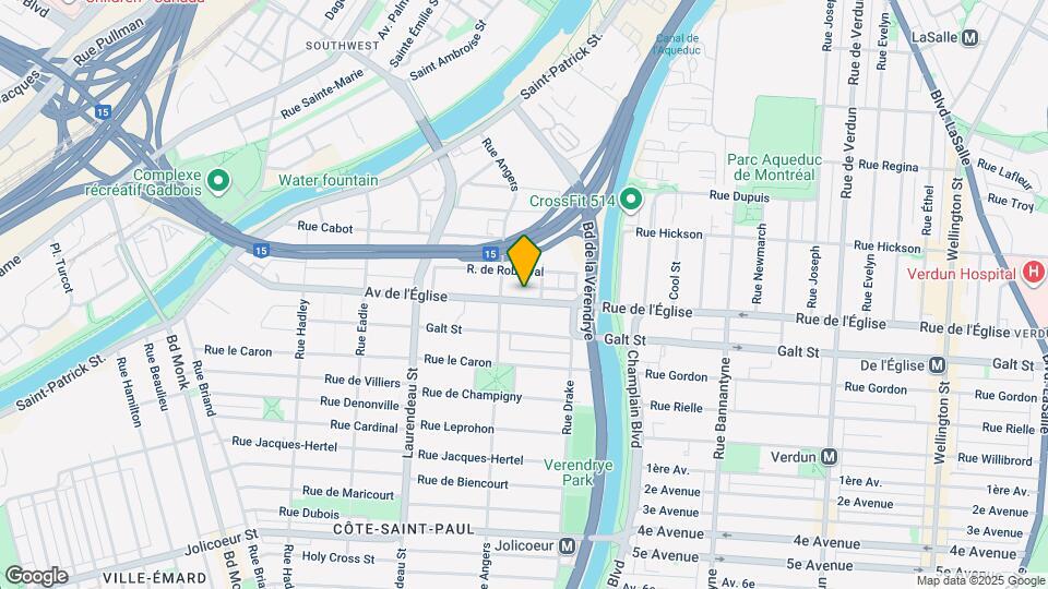 1545 de l'Église Map and Location Details