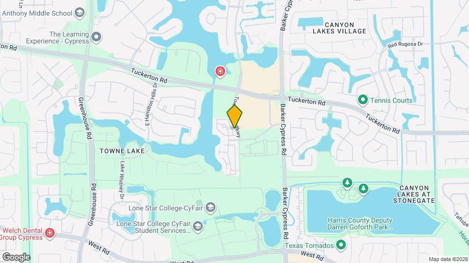 9623 Towne Lake Pkwy Map and Location Details