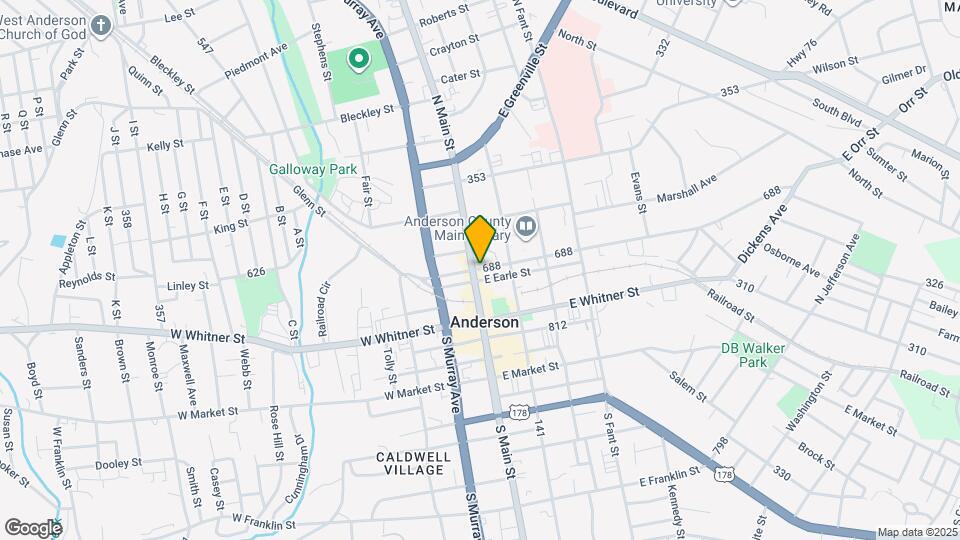 210-216 N Main St Map and Location Details