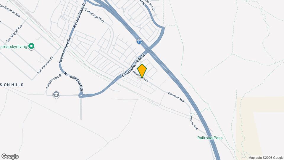 1314 Arcadia Rim Pl Map and Location Details